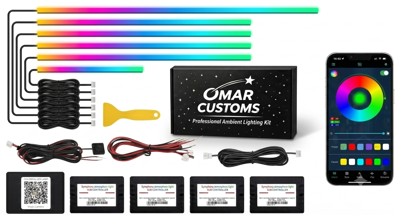 Ambient LED Interior Lighting Kit